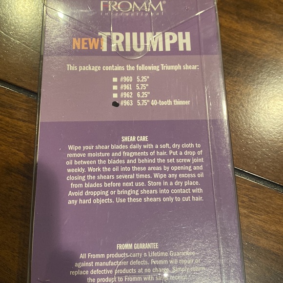 Fromm #963 5.75” Shears - Picture 2 of 2